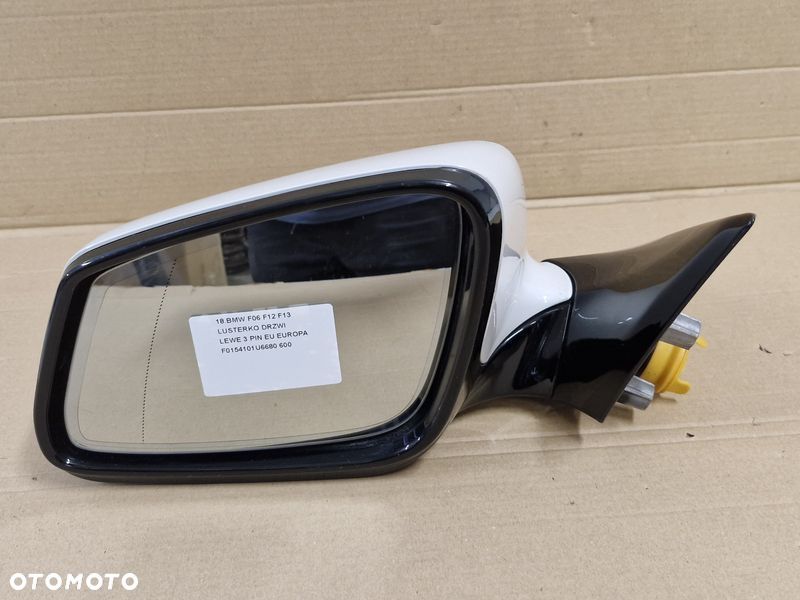 bmw f06 f12 f13 lusterko drzwi lewe 3 pin eu f0154101u6680 - 4