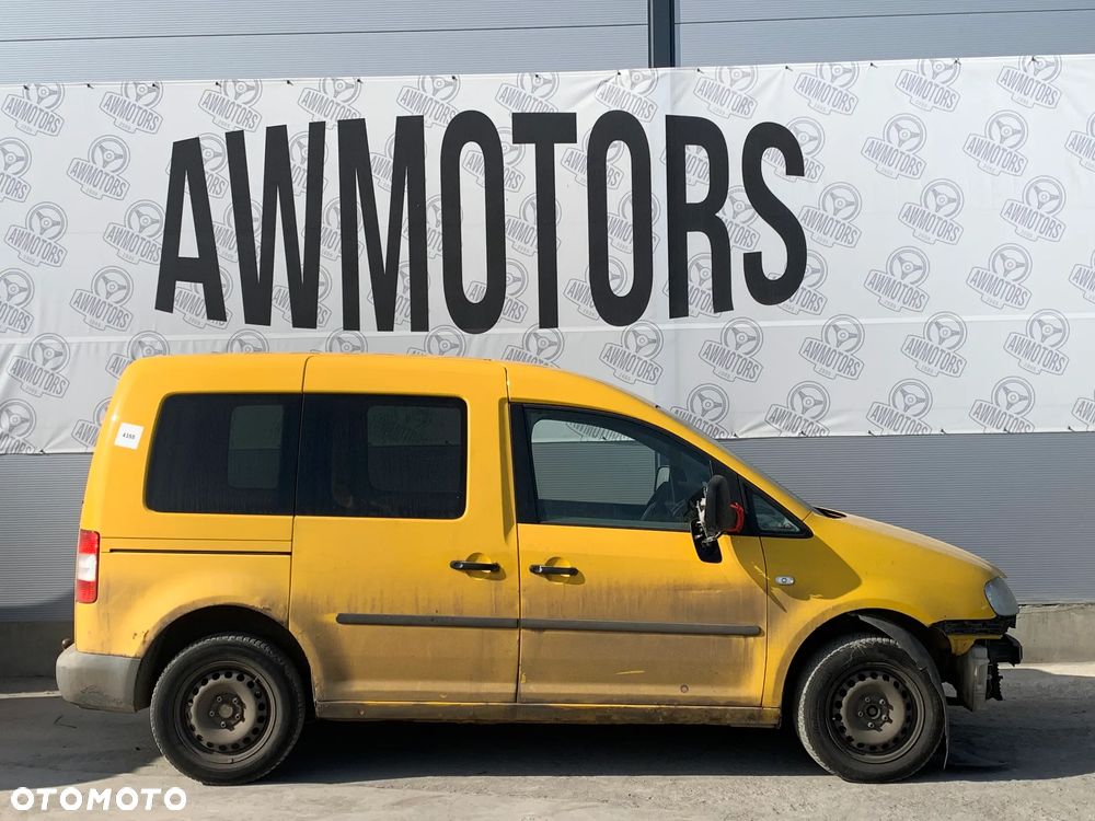 VOLKSWAGEN CADDY 2006 *SAMOCHÓD NA CZĘŚCI* 4358  MASKA, LAMPA, DRZWI, LUSTERKO, ZDERZAK, GRILL, BŁOTNIK, KLAPA, BELKA, DESKA, FOTELE, KANAPA, ĆWIARTKA KIEROWNICA, TARCZE, ZACISKI, ZAWIESZENIE, KOMPLETNY PRZÓD, KOMPLETNY TYŁ, LICZNIK, ZEGARY, PRAWE LEWE PRZÓD TYŁ - 3