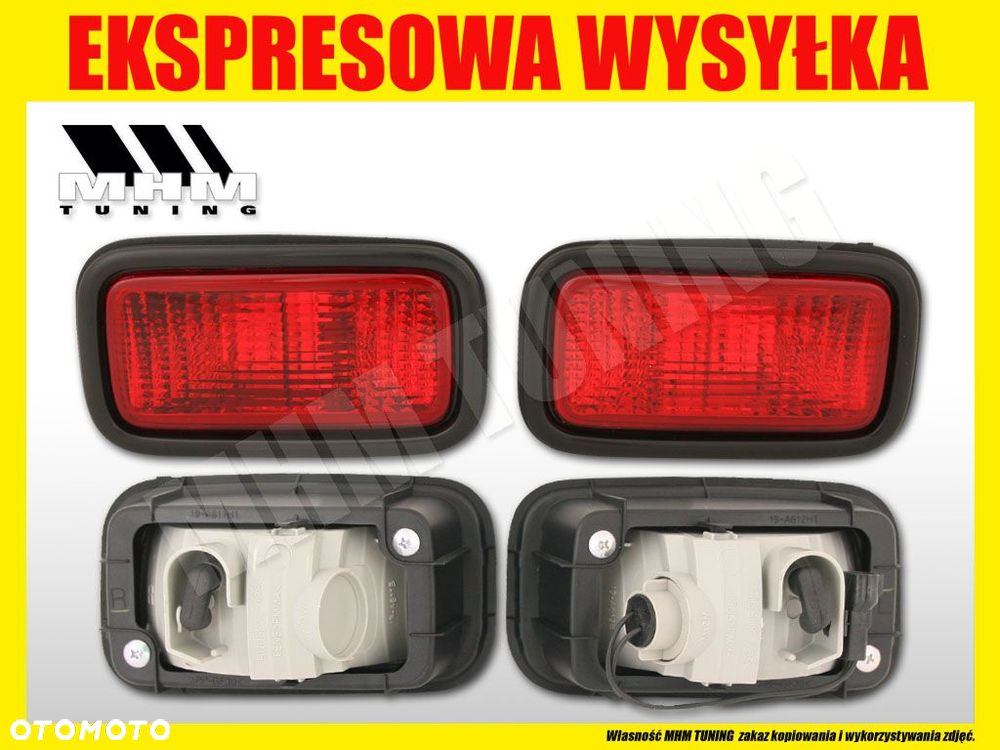 LAMPA TYL W ZDERZAK PRZECIMGIELNA Z RAMKA MITSUBISHI LANCER CS 7 VII 2003- - 2