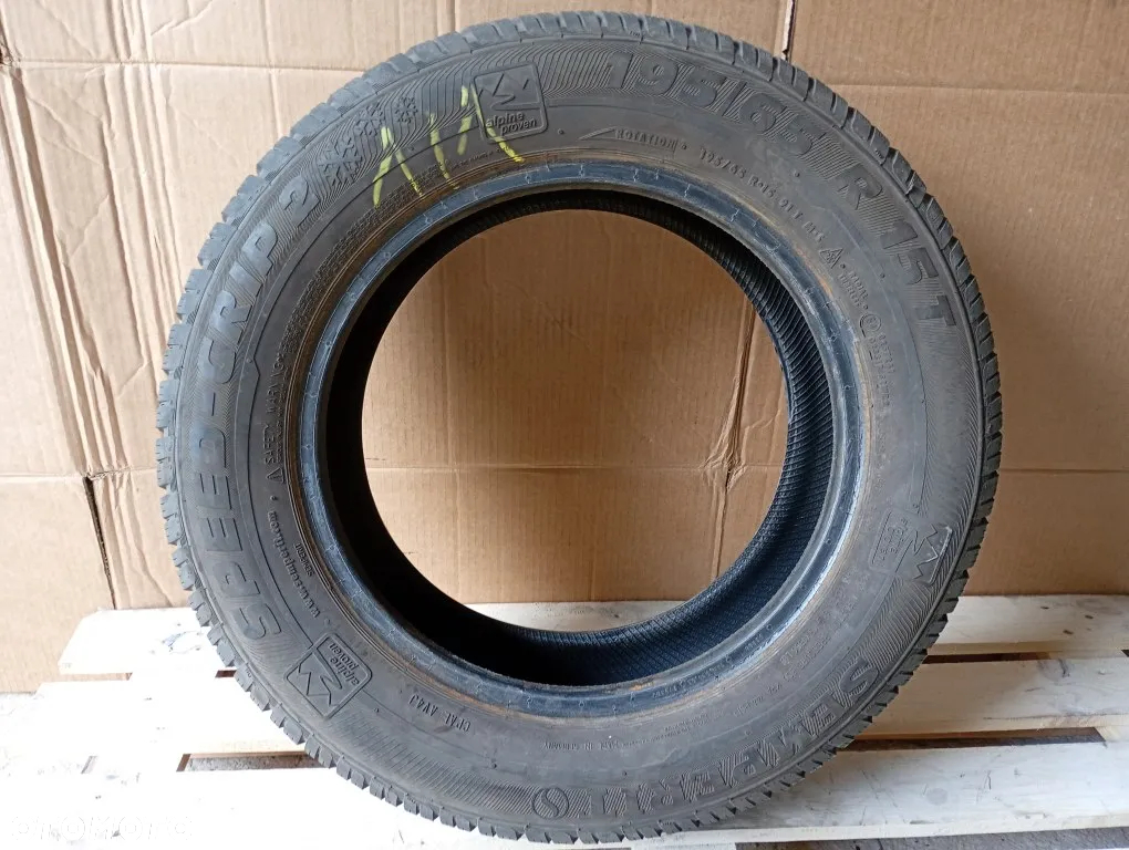 Opona Zimowa Semperit Speed-Grip 2 195/65R15 91T 6.2MM - 3