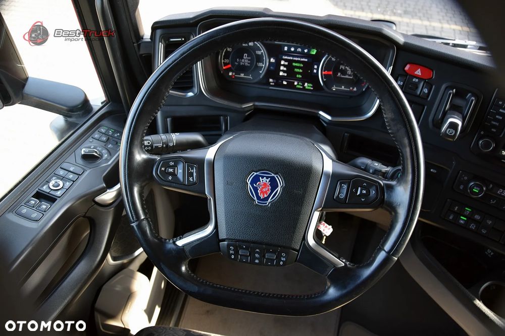 Scania S450  / FULL LED  / KLIMA POSTOJOWA  / RETARDER   / ZBIORNIKI  1400 L / STANDARD - 38