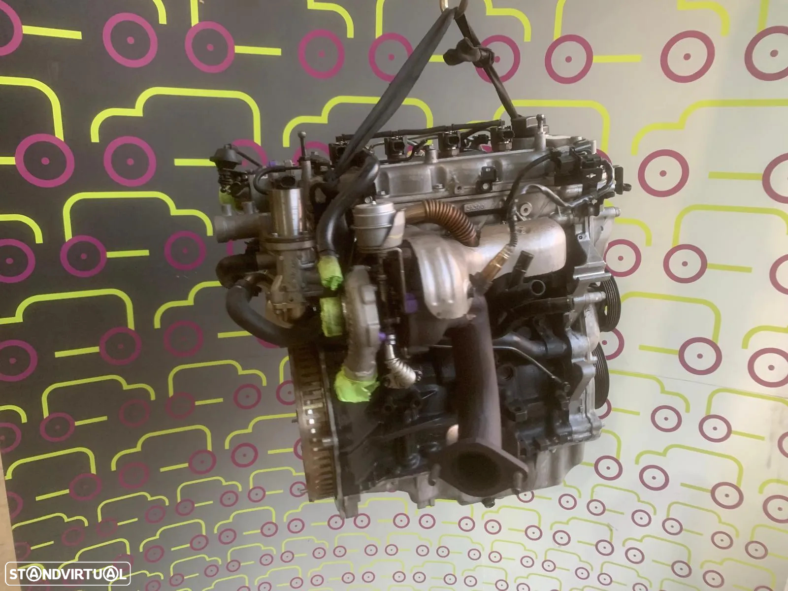 Motor KIA CEE'D SW 1.6 CRDi 115cv de 2009 Ref - D4FB  NO-20358 - 4