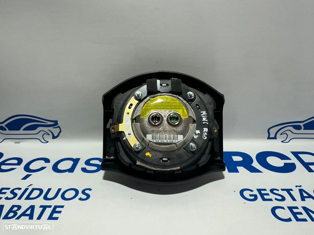 .Airbag Volante 2 Braços BMW Mini Cooper One S D R50 R52 Cabrio R53 6760366 2001 - 2007 - 5