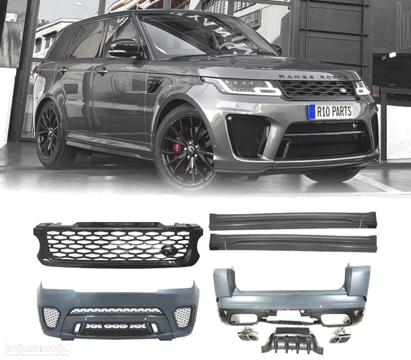 KIT CARROÇARIA RANGE ROVER SPORT L494 13-17 LOOK SVR - 1