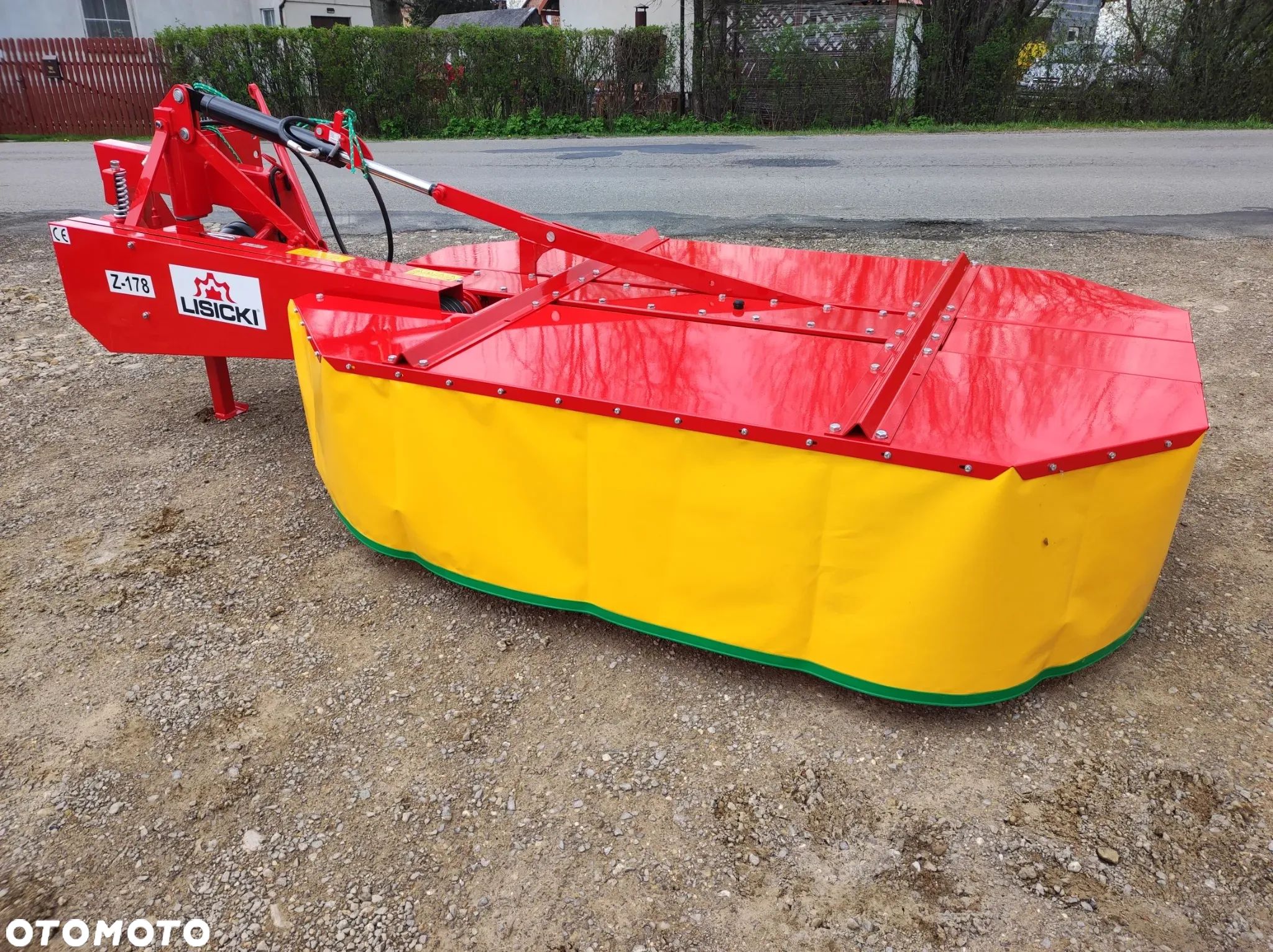 KOSIARKA ROTACYJNA LISICKI szerokość 1m/ 1,35m/ 1,65m/ 1,85m rozkładanie mechaniczne lub hydrauliczne/ osłona metalowa (blaszana) lub rurkowa - 1