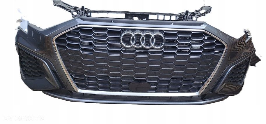 audi a3 8y 20- maska zderzak pas błotnik full led s-line lz7s - 3