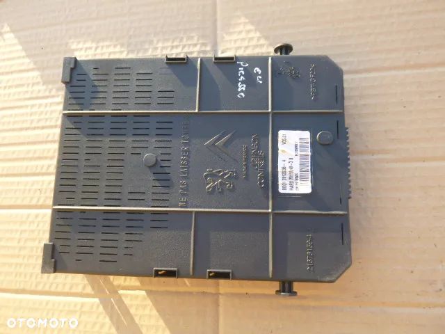ZESTAW STARTOWY KOMPUTER STACYJKA IMMOBILIZER BSI CITROEN C4 PICASSO 1.6 HDI 0281012980 - 18