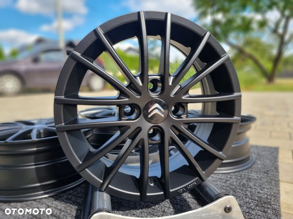 Citroen 15 " Felgi  Nowe 4x108 C2 C3 C4 Berlingo C-Elysee DS3 Czarne