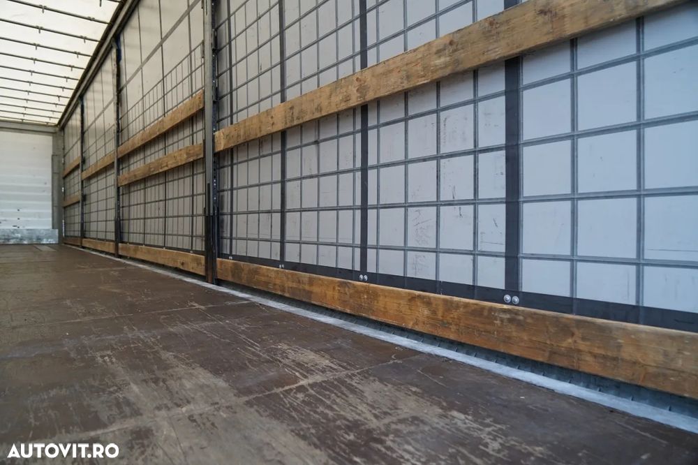 Schmitz Cargobull CORTINĂ / STANDARD / COȘ PENTRU PALEȚI / AXĂ RIDICATĂ / PRELATĂ RANFORSATĂ - 19