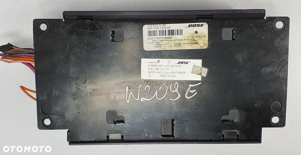 WZMACNIACZ AUDIO BOSE MERCEDES W209 A2098200289 - 3