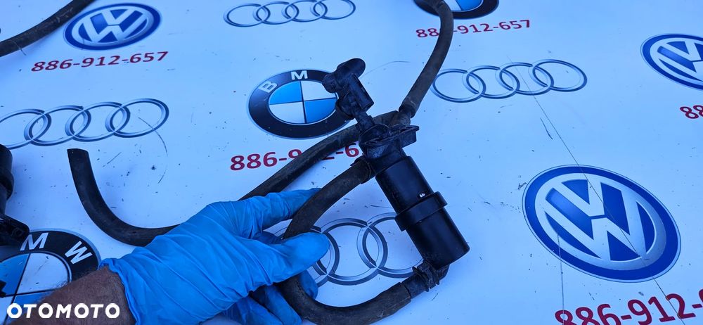 VW Golf IV 1J Dysza spryskiwacza reflektora prawa lewa Spryskiwacz lampy prawy lewy Przewód Wąż Komplet 1J0955978A - 4