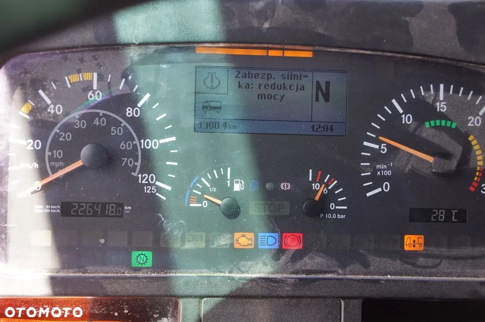 Auto na części - Mercedes Econic 225 tyś km OM926LA OM 926 LA 326 KM A9572704301 ALLISON TIDA 3200 2007R silnik skrzynia drzwi maska lampa rozrusznik most stacyjka licznik moduł sterownik komputer - 14