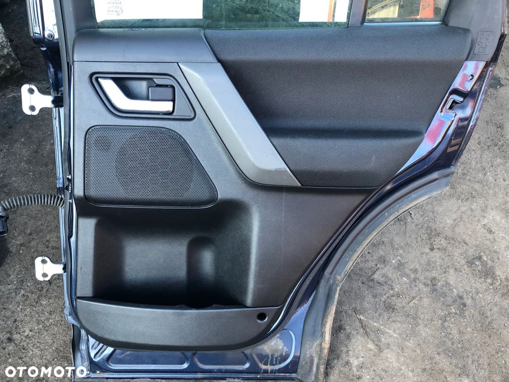 Boczki drzwi komplet czarne Land Rover Freelander 2 II 2007--> - 2