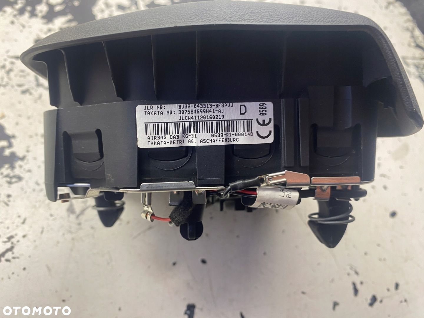 RANGE ROVER EVOQUE PODUSZKA AIRBAG KIEROWCY BJ31-043B13-BF - 9