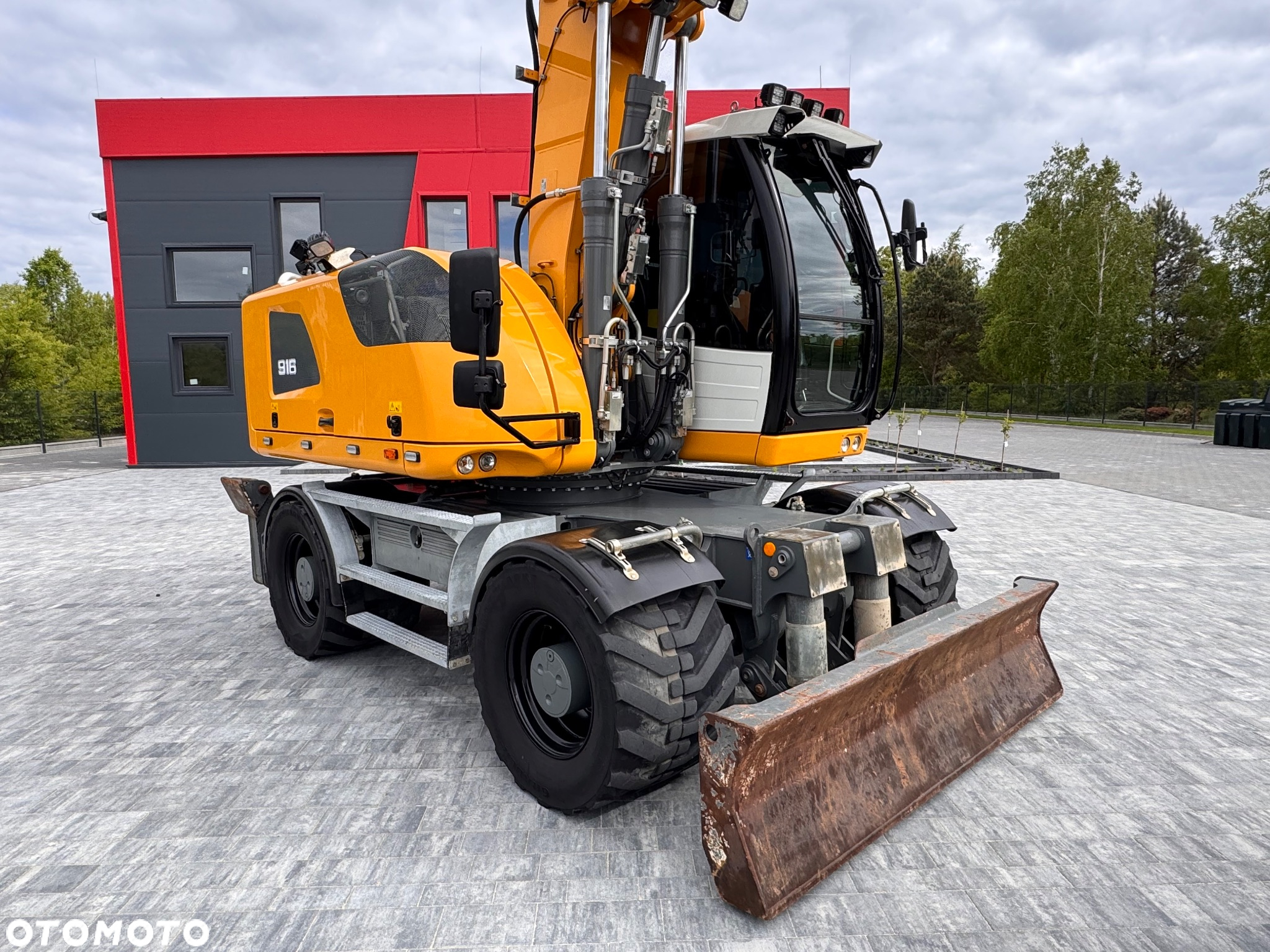 Liebherr A916 |2018r|rototilt ze szczypcami |centralne smarowanie |w orginale|serwisowana| - 9