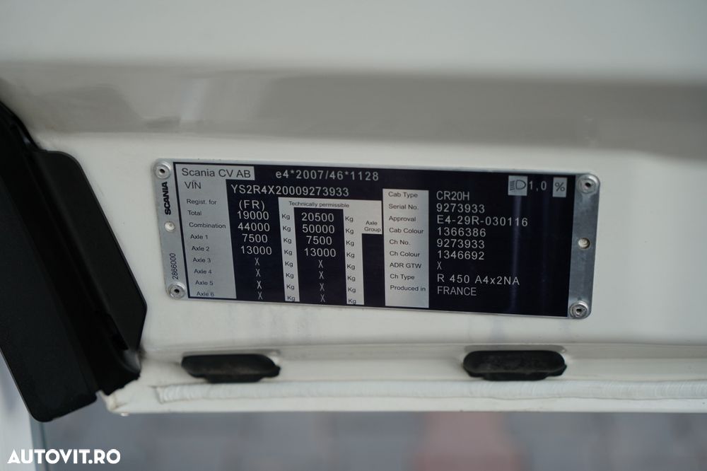 Scania R 450 / RETARDER / I-PARK COOL / - 39