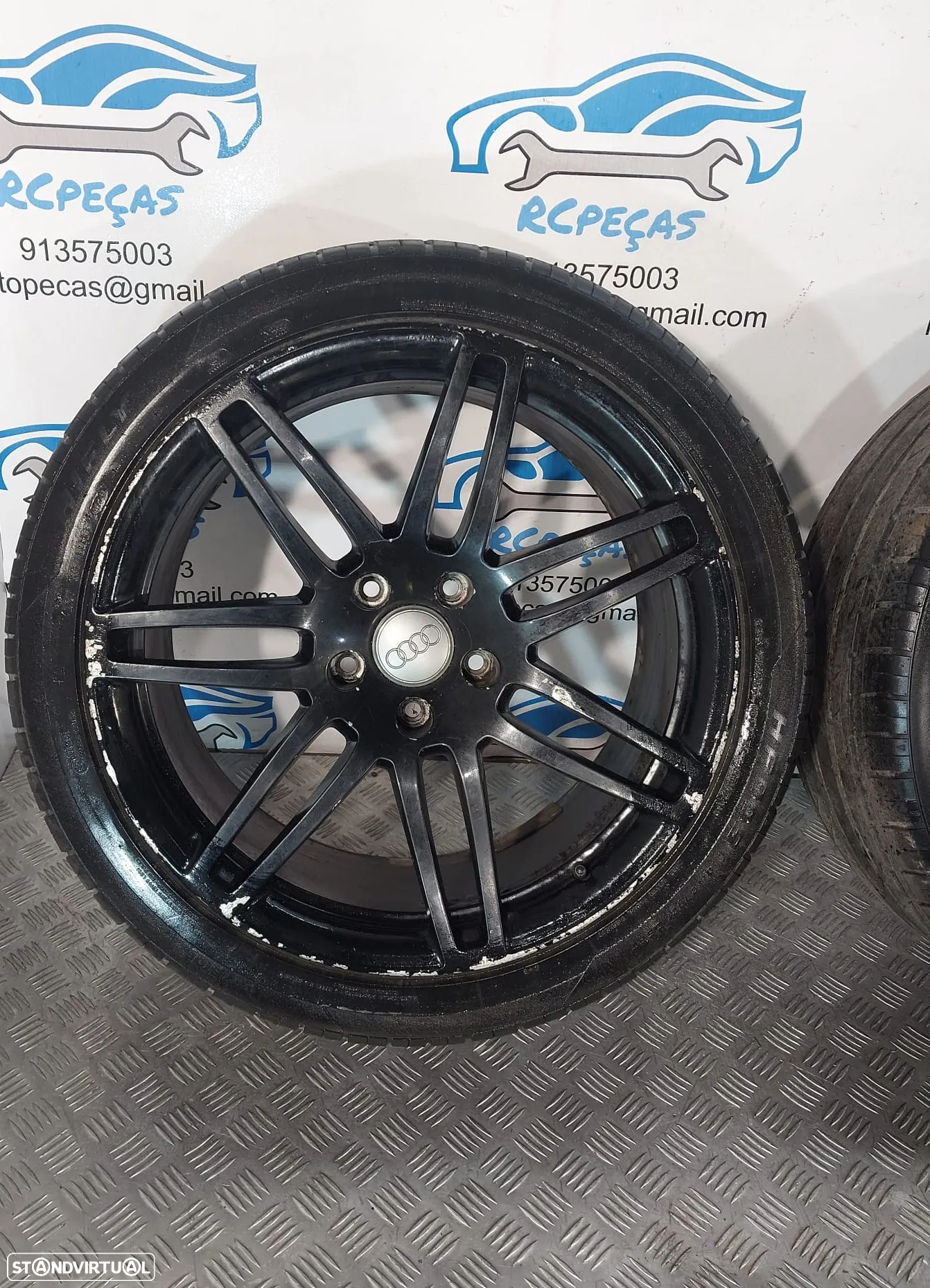 .Conjunto Jantes Originais 21' AUDI Q7 10J ET44 5X130 4L0601025L - 4