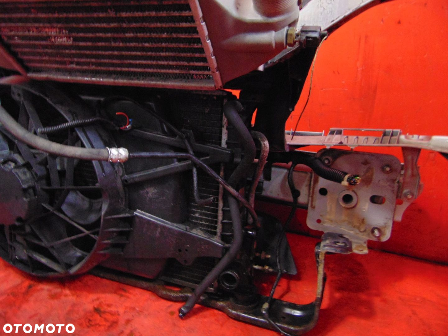 FOCUS I MK1 LIFT 01-04 1.8 TDCI PAS PRZEDNI BELKA CHŁODNICE WENTYLATOR KPL - 8