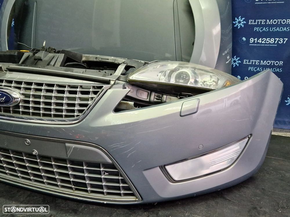 Frente completa usada FORD MONDEO IV 4 XENON 2.2 TDCI capot parachoques oticas guarda lamas - 5