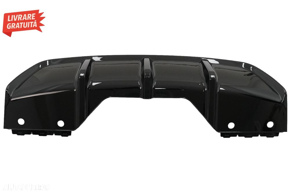 Pachet Exterior Complet Aero BMW X6 F16 LCI (2015-2019) M Technik Sport Negru Luci- livrare gratuita - 4