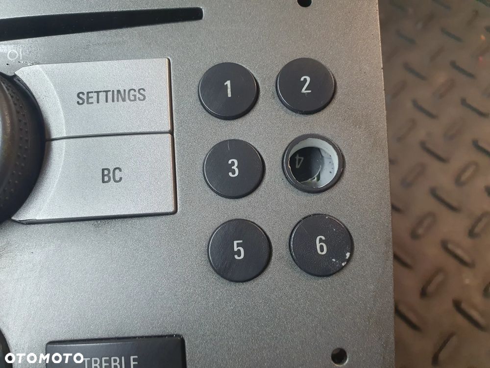 OPEL ASTRA H RADIO 13190856 OPEL ZAFIRA B POSIADAM 2 SZT - 2