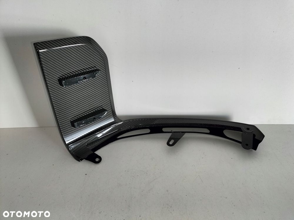 nakładka dokładka zderzaka przód lewa carbon bmw m2 g87 m performance - 5