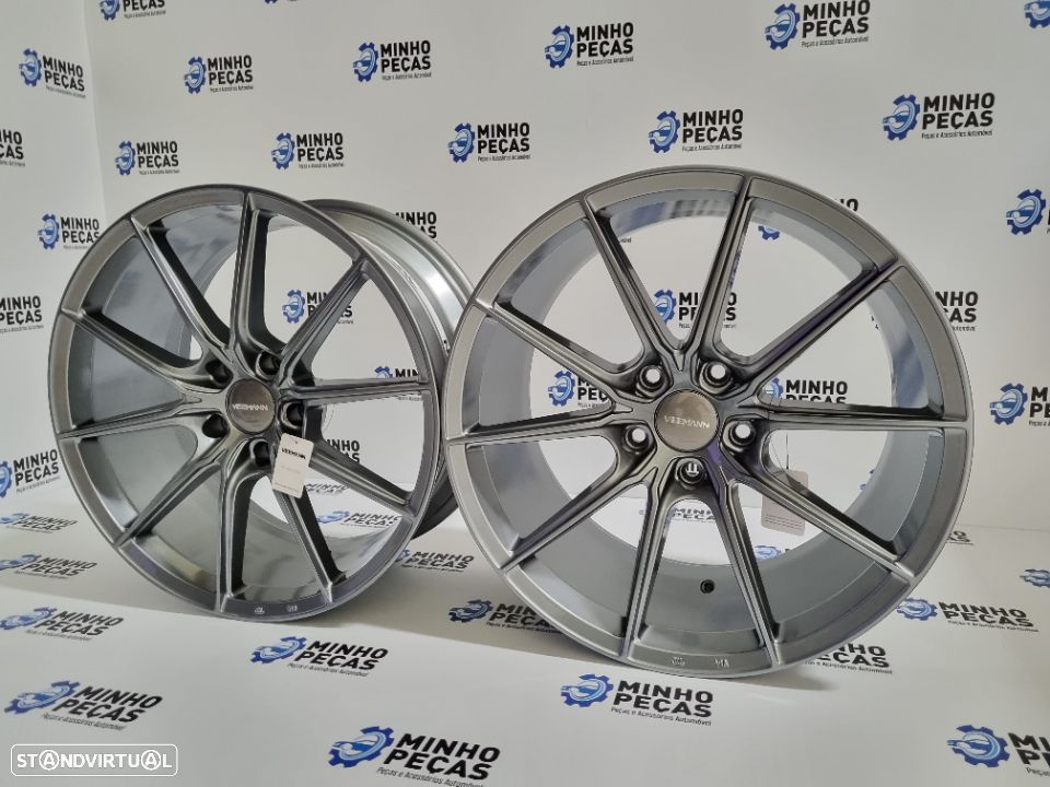 Jantes Veemann (V-FS48) em 19" (5x120) GunMetal - 3