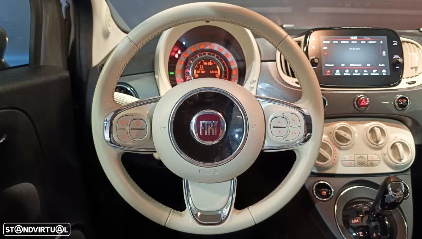 Fiat 500C 1.2 Lounge Dualogic - 10