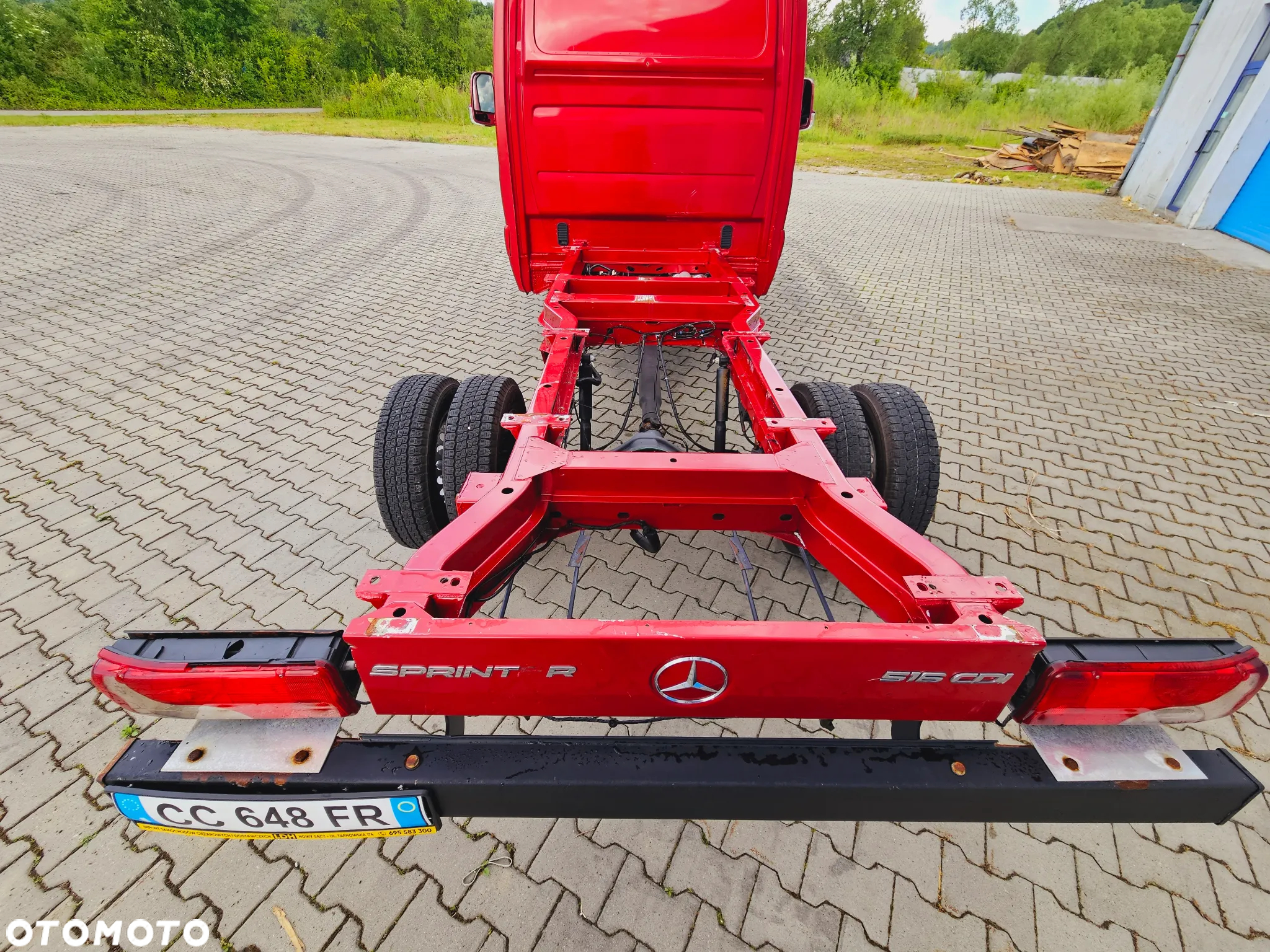 Mercedes-Benz Sprinter 416 CDI Rama Pod Zabudowę! Wywrotka Kiper skrzynia Kontener  ! - 8