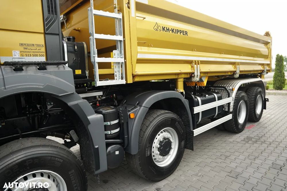 MAN TGS 41.480 / 8X6 / BASCULATOR 3 LATE / BORDMATIC / KH KIPPER / AUTOMAT / NOU / 2026 / - 19