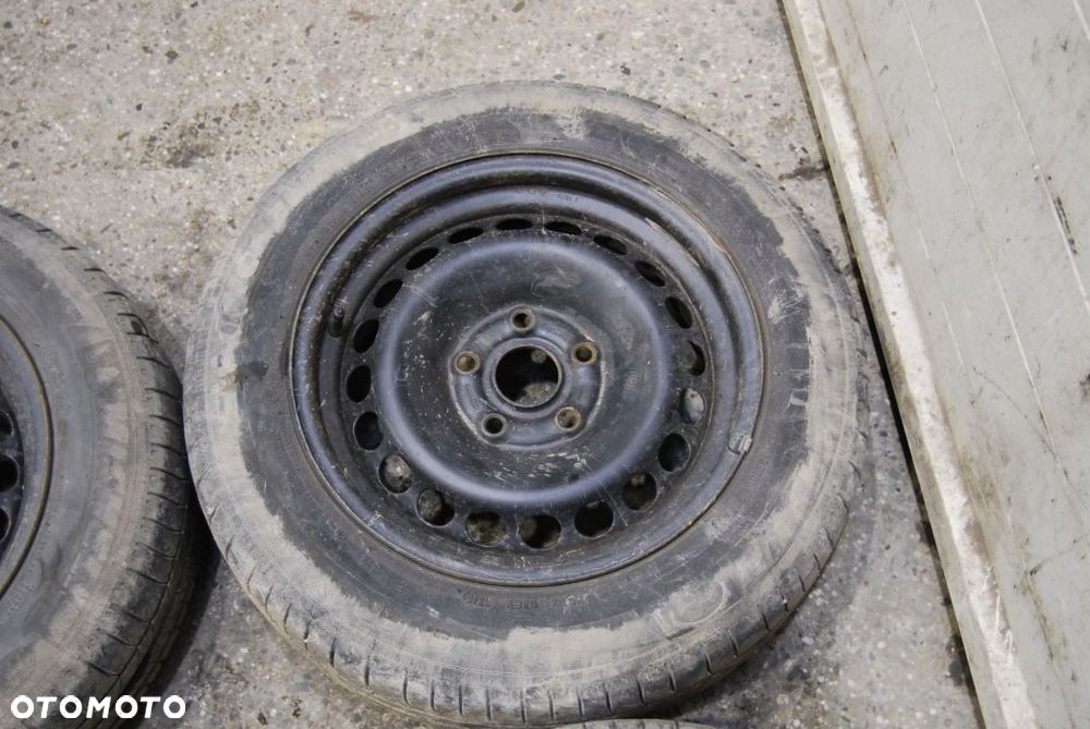 FELGI STALOWE + OPONY LETNIE 185/65R15 5X112 ET33 8E0601027E SKODA OCTAVIA II AUDI A4 SEAT VW - 4