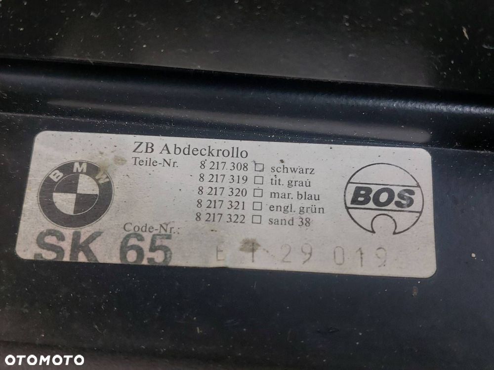 ROLETA BAGAŻNIKA BMW E39 KOMBI TOURING 8217308 - 8
