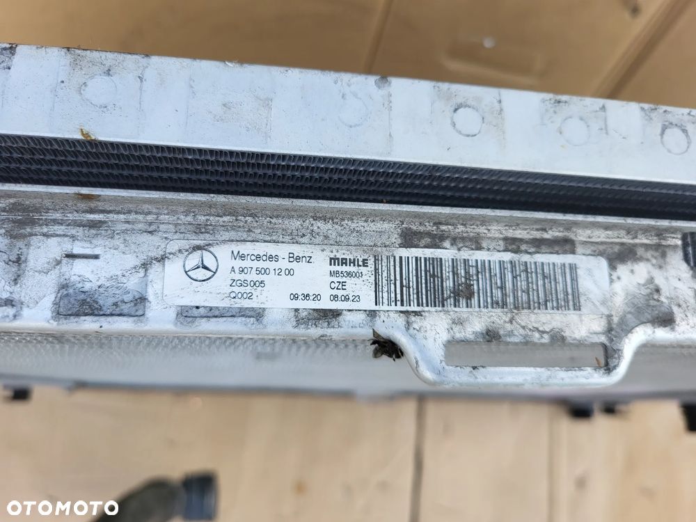 WENTYLATOR CHLODNICE MERCEDES SPRINTER 907 9075001200 - 11