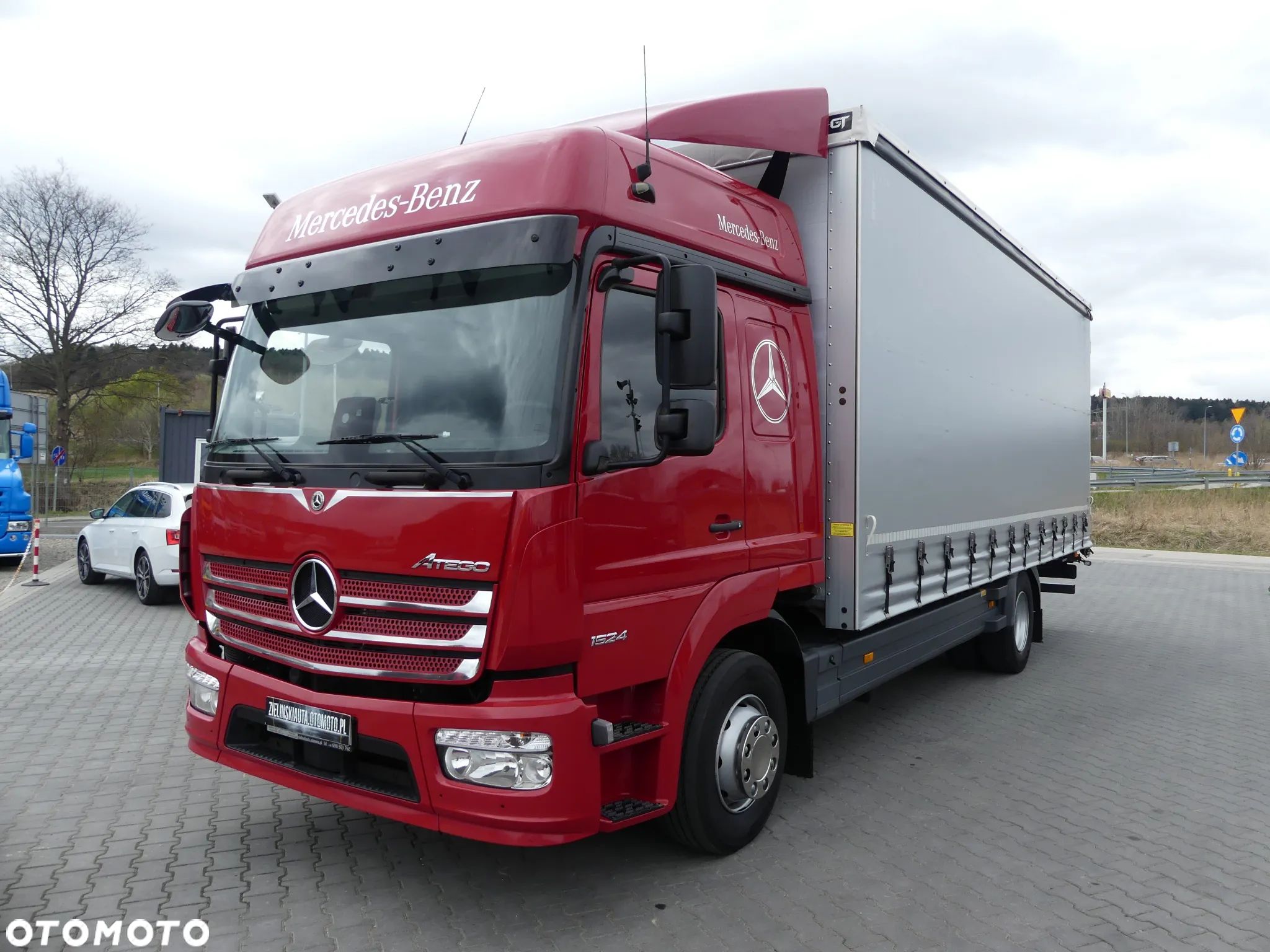 Mercedes-Benz ATEGO 1524 / FIRANKA / EURO 6 / GLOB / 6-CYLINDROWY / - 1