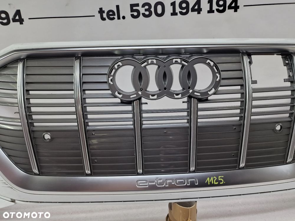 AUDI E-TRON 4KE S-LINE ZDERZAK PRZEDNI PRZÓD NA SPRYSKI + 6X PDC , NR 4KE807437C / 4KE807437D , NR AUKCJI NZ1124 (NZ1125) - 12