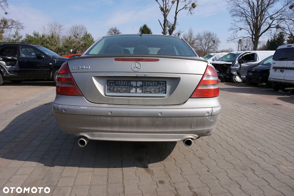 MERCEDES E-KLASA W211 SEDAN 2004 723 2.6 V6 M112913 175KM 722696 SREBRNY CUBANITE na części - 4