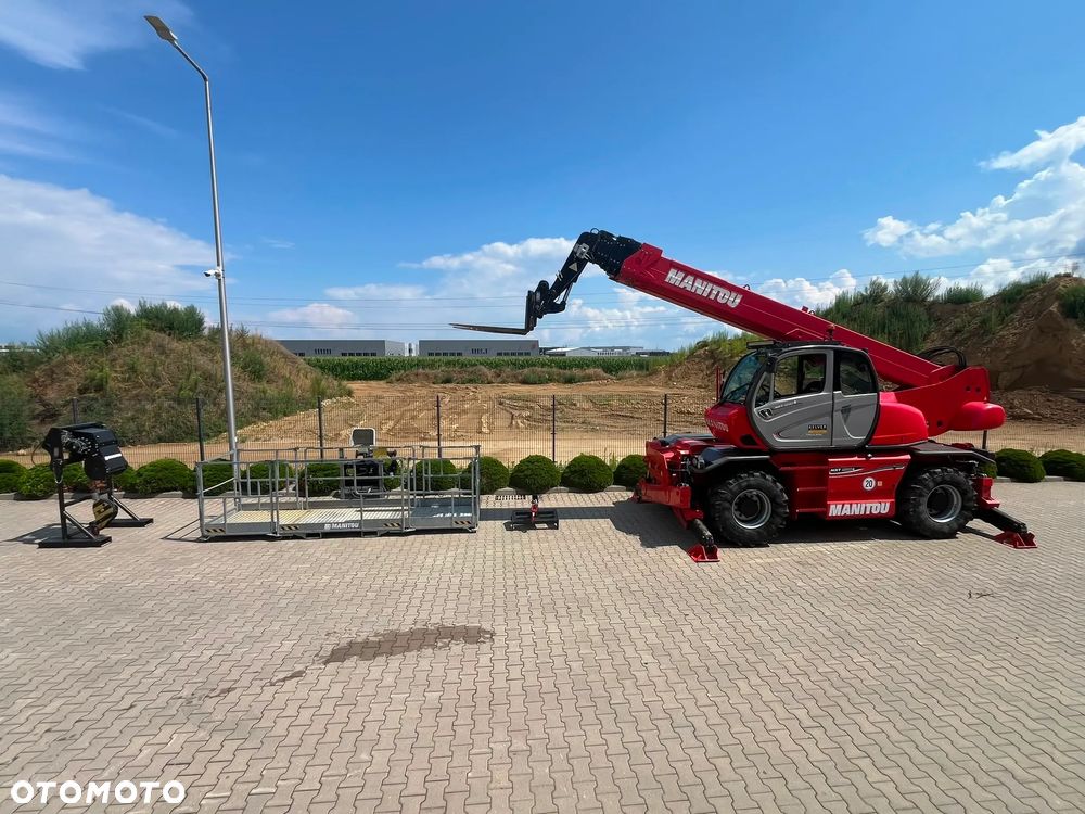 Manitou MRT 2550 PLUS PRIVILAGE ST4 S2 * 09/2019 * zdalne sterowanie * platforma * wyciągarka * hak * - 1