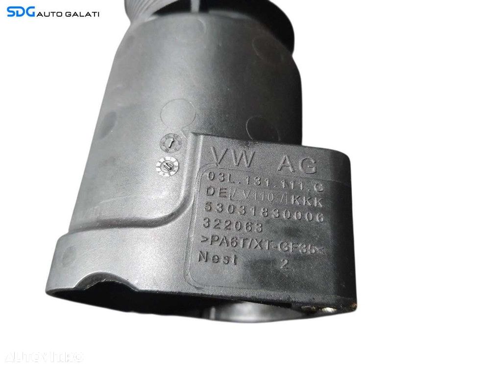 Tub Tubulatura Cot Turbosuflanta Volkswagen Passat B6 2.0 TDI 2006 - 2010 Cod 03L131111G [N3348] - 6