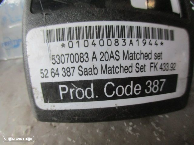 Modulo 5042189 53070083A20AS SAAB 93  YS3D 2001 2.0 Turbo 150CV 5P CINZA Módulo Controlo De Bloqueio Da Chave De Ignição - 4