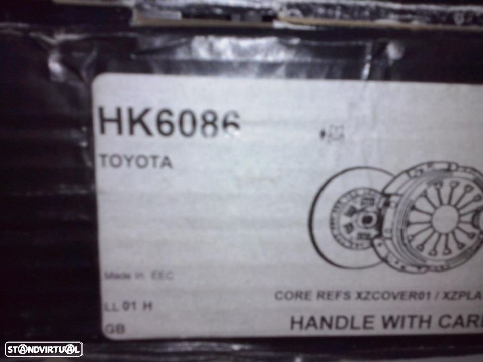 kit embraiagem novo Toyota Starvan 1.8d e 2.0d - 1
