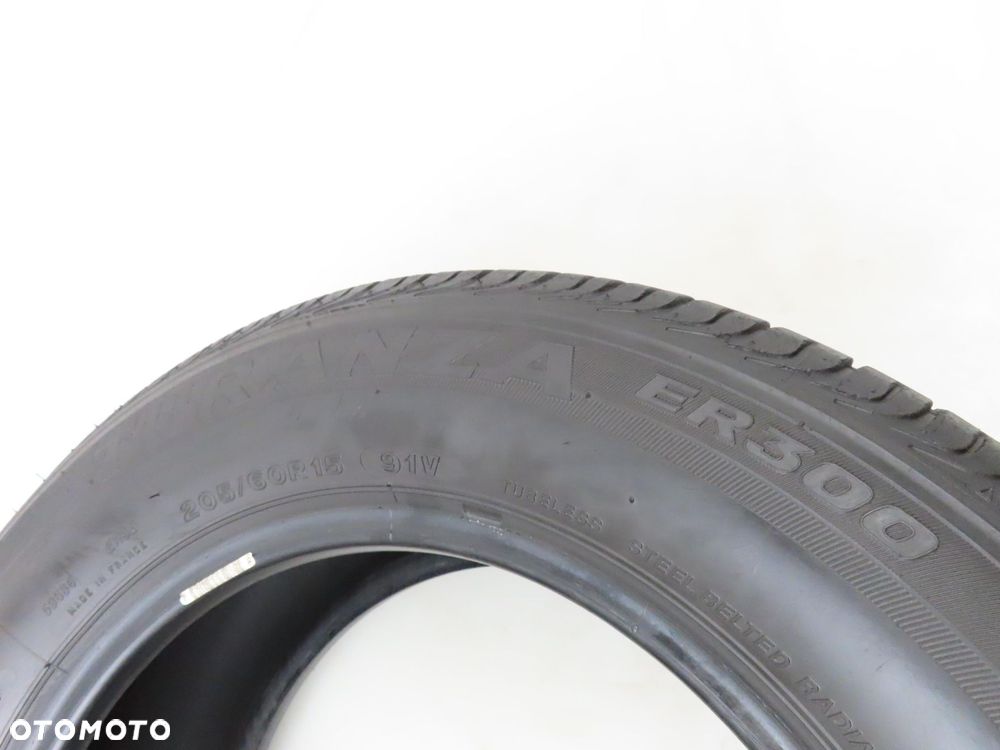 2x 205/60R15 OPONY LETNIE UŻYWANE Bridgestone Turanza ER300 91V - 2