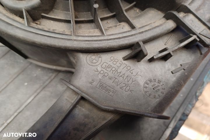 Ventilator aeroterma 985465S 985465S BMW Seria 3 E90 [2004 - 2010] Se - 6