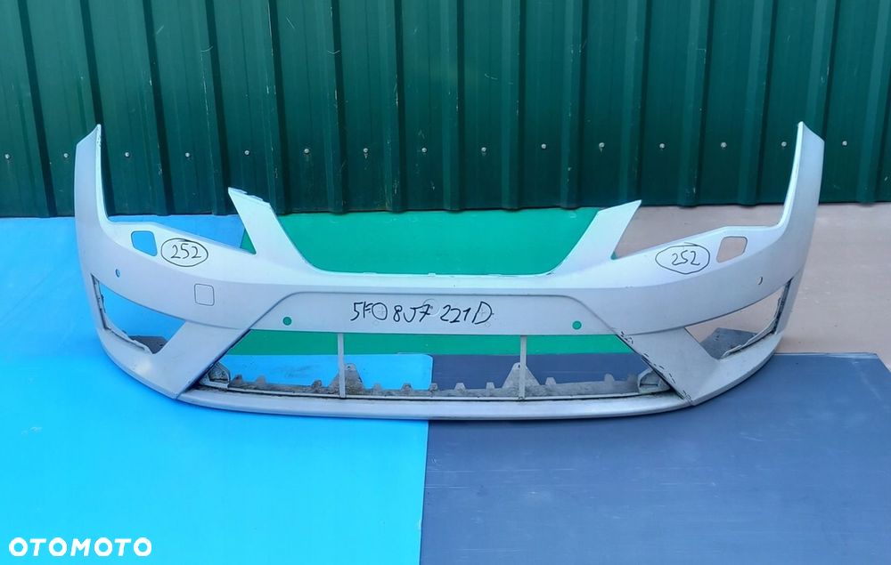 ZDERZAK PRZEDNI PRZÓD SEAT LEON III 5F0807221D NOWY ORYGINALNY - 1