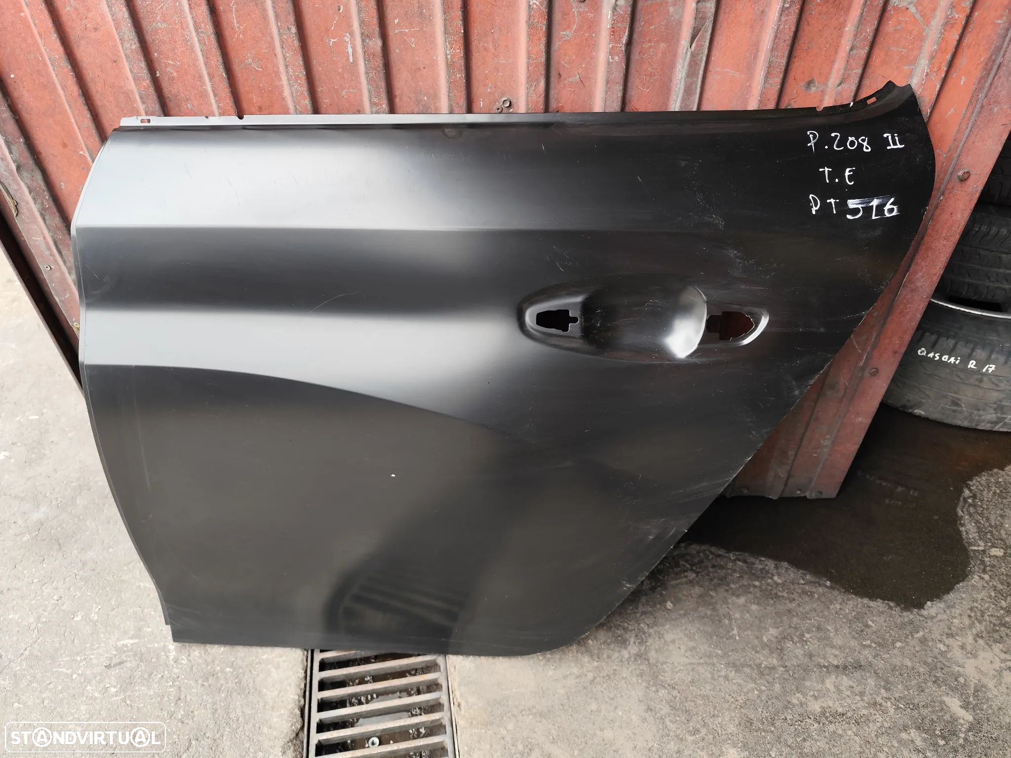 PEUGEOT 208 II PAINEL DE PORTA TRAS ESQUERDA - PT516 - 1