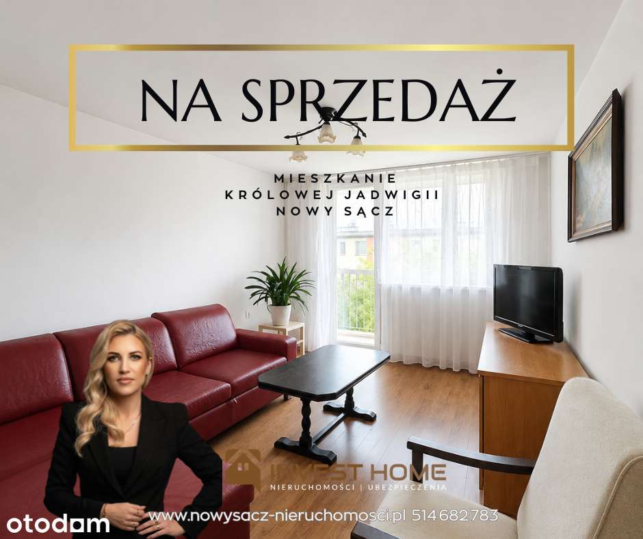 Mieszkanie 3 pokojowe ul. Królowej Jadwigii Nowy Sącz