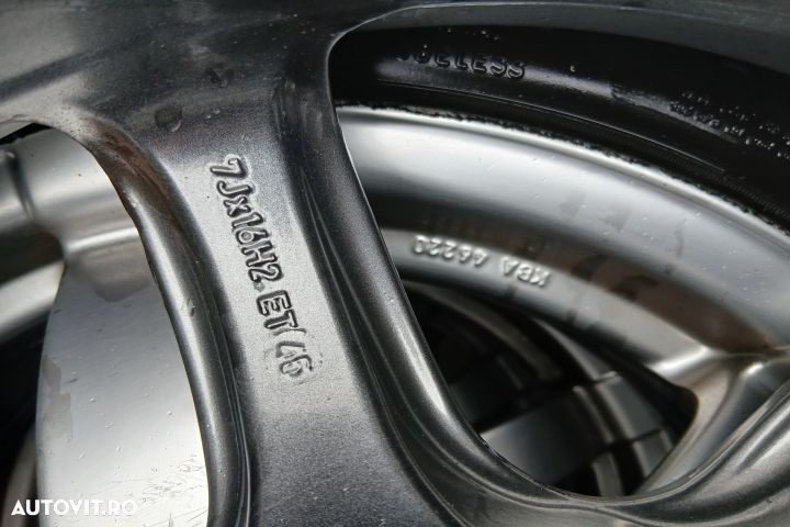 Jante aliaj cu anvelope 16 - set 7JX16H2 ET46 205/55 R16 7JX16H2 ET46 - 5