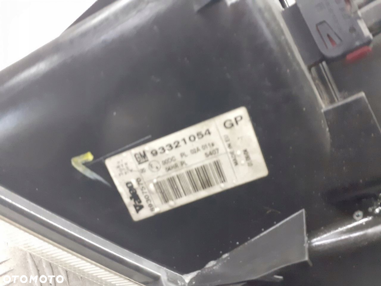 LAMPA LEWA PRZEDNIA XENON OPEL MERIVA A 1.8 93321054 - 5