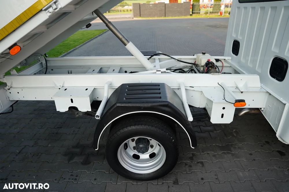 Renault MASTER / DCI 150 / BASCULATOR / CAMION CU TRACȚIE MIXĂ 7 LOCURI / MANUAL / DOUĂ RULOURI - 11