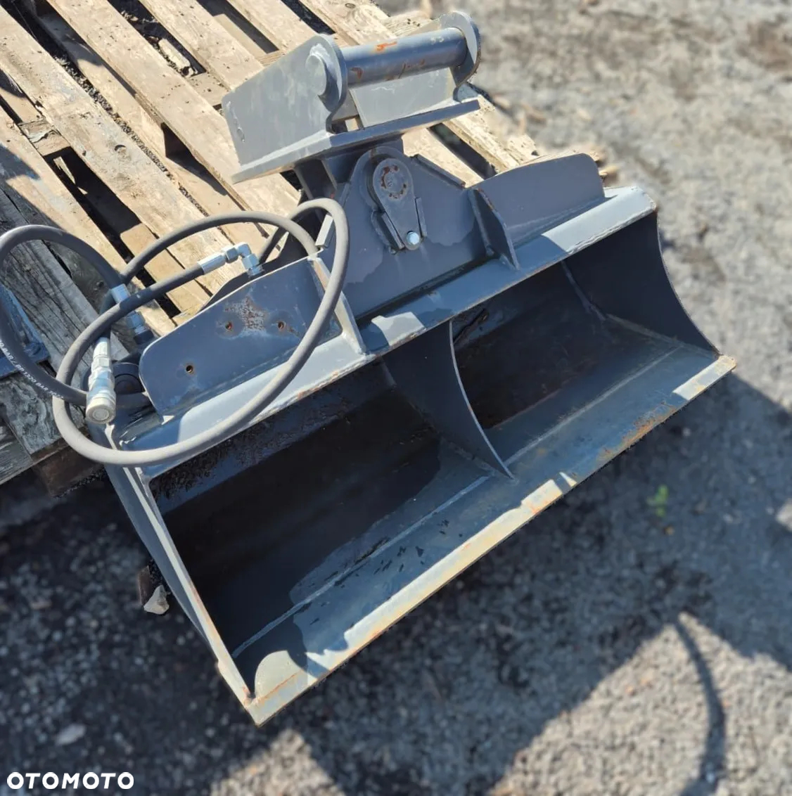 Łyżka hydrauliczna 100cm mocowanie MS03 maszyny 2,5-3t - 6