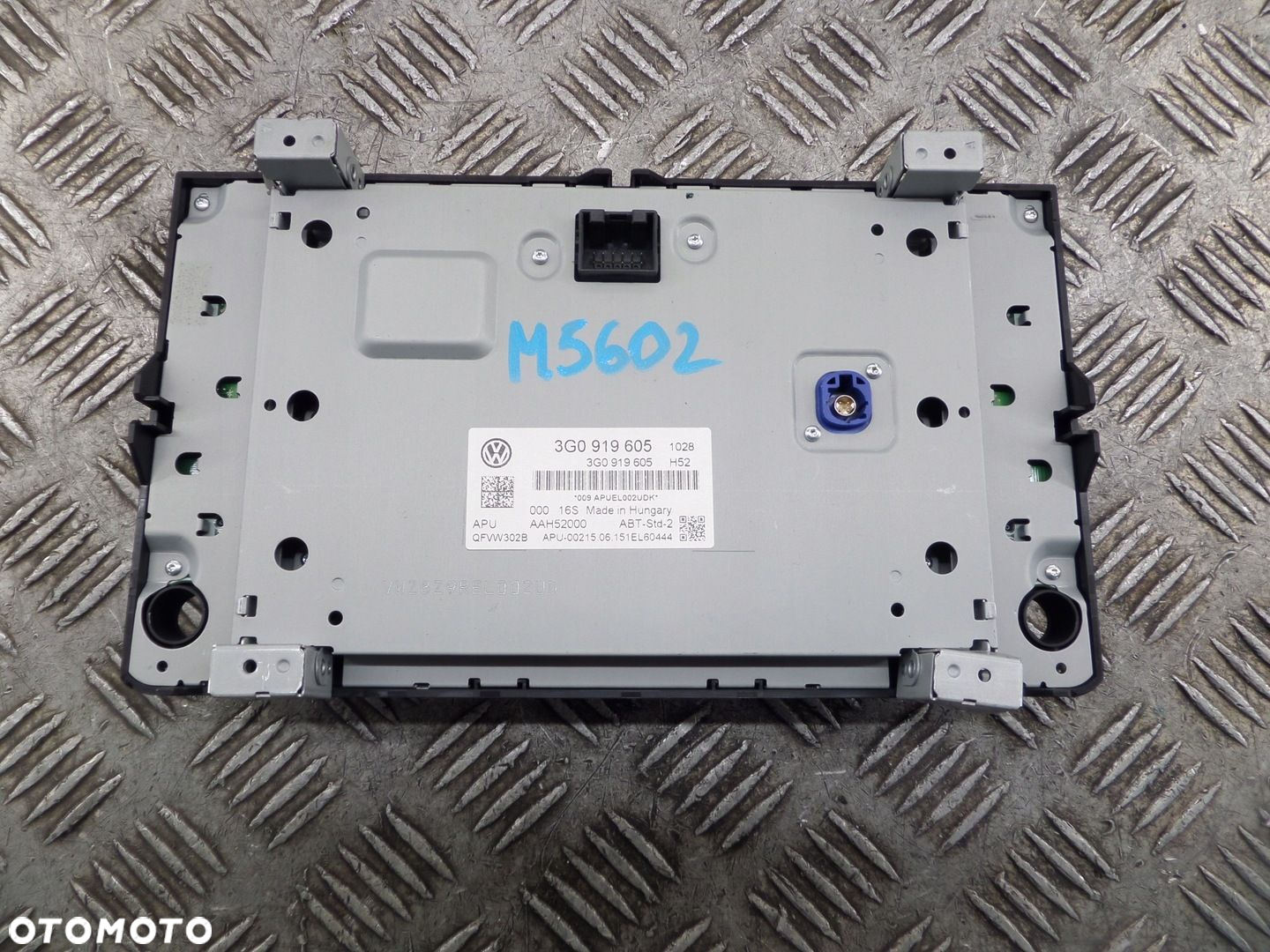 VW PASSAT B8 GOLF 7 VII TIGUAN 3G0919605 RADIO MONITOR - 2